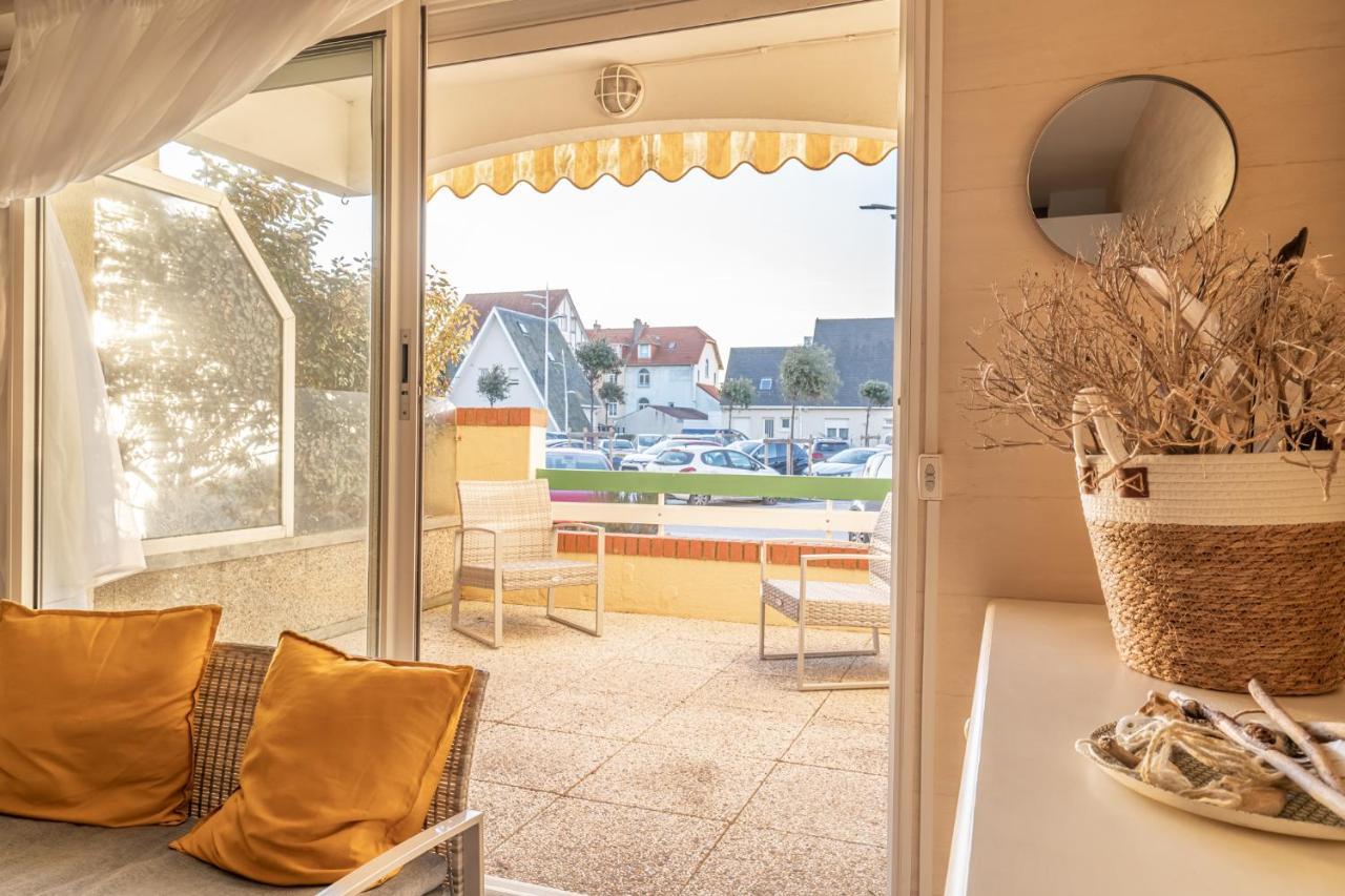 Agréable appartement et terrasse à 2 pas de la mer Wimereux Extérieur photo